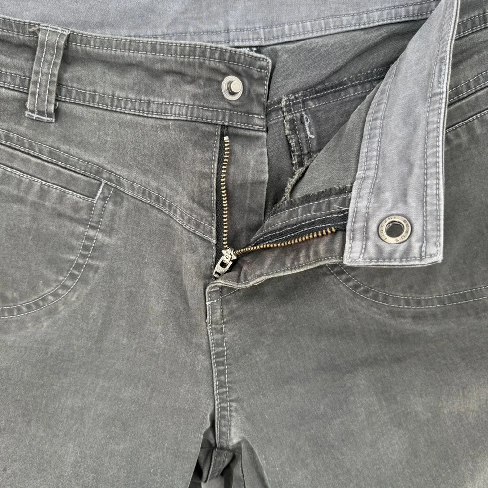 KUHL Women's Gray Outdoor Hiking Cargo Pants Outdoor Size 10 Regular‎